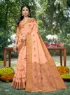 Water Fall Cotton Vol 3 By Saroj Soft Linen Designer Sarees Wholesale Shop In Surat
